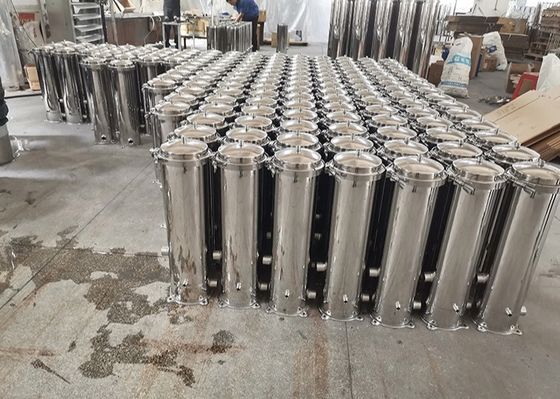 Custommade Housing Filter Cartridge High Pressure Resistance Silver