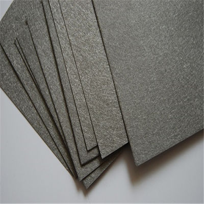 SS304 SS316 Sintered Fiber Felt Non Woven Large Flow Rates For High Temperature Gas