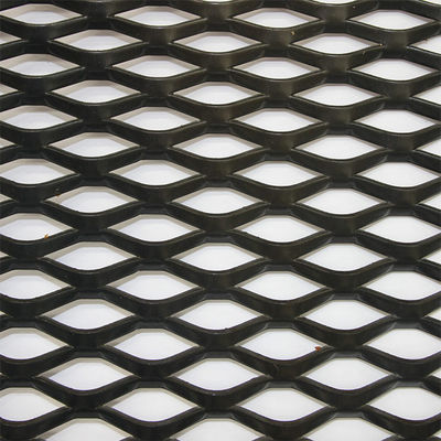 Galvanized Copper SS Expanded Metal Mesh Structural Stability ISO9001