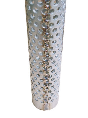 Easily Assembled ISOCertification Firm Structure Perforated Metal Mesh round hole perforated metal