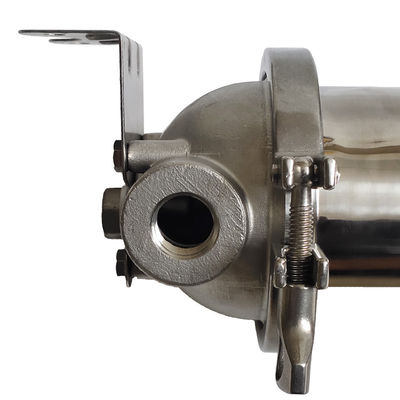 Ss304 316 Single Cartridge Filter Housing For Water Treatment