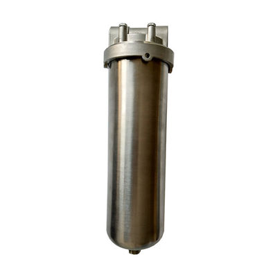 Ss304 316 Single Cartridge Filter Housing For Water Treatment