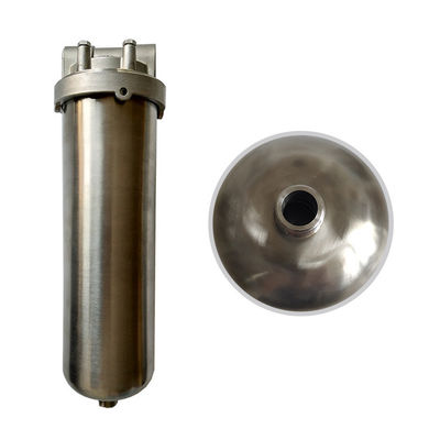 Ss304 316 Single Cartridge Filter Housing For Water Treatment